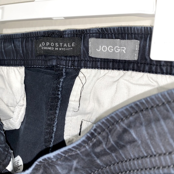 Aeropostale Black Joggers Small - Picture 4 of 7
